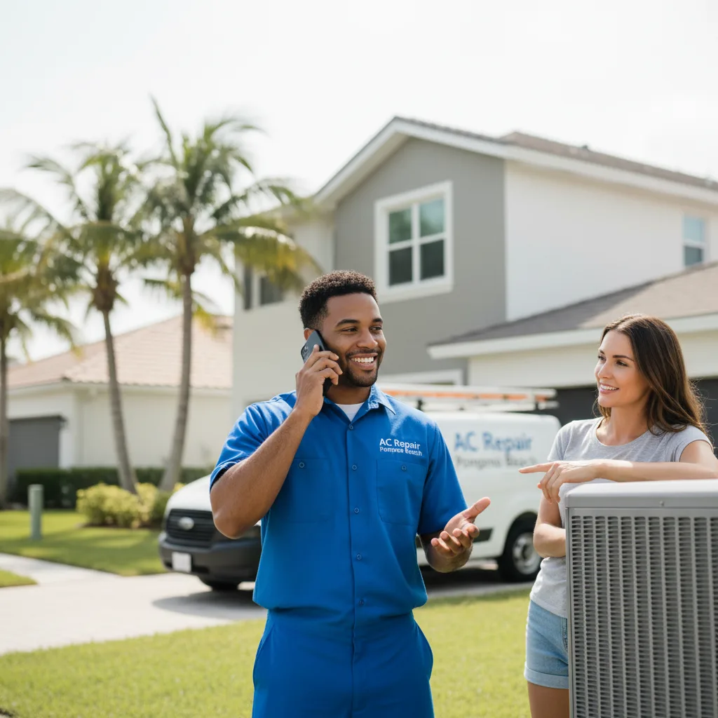 AC Repair Pompano Beach customer support in East Haven